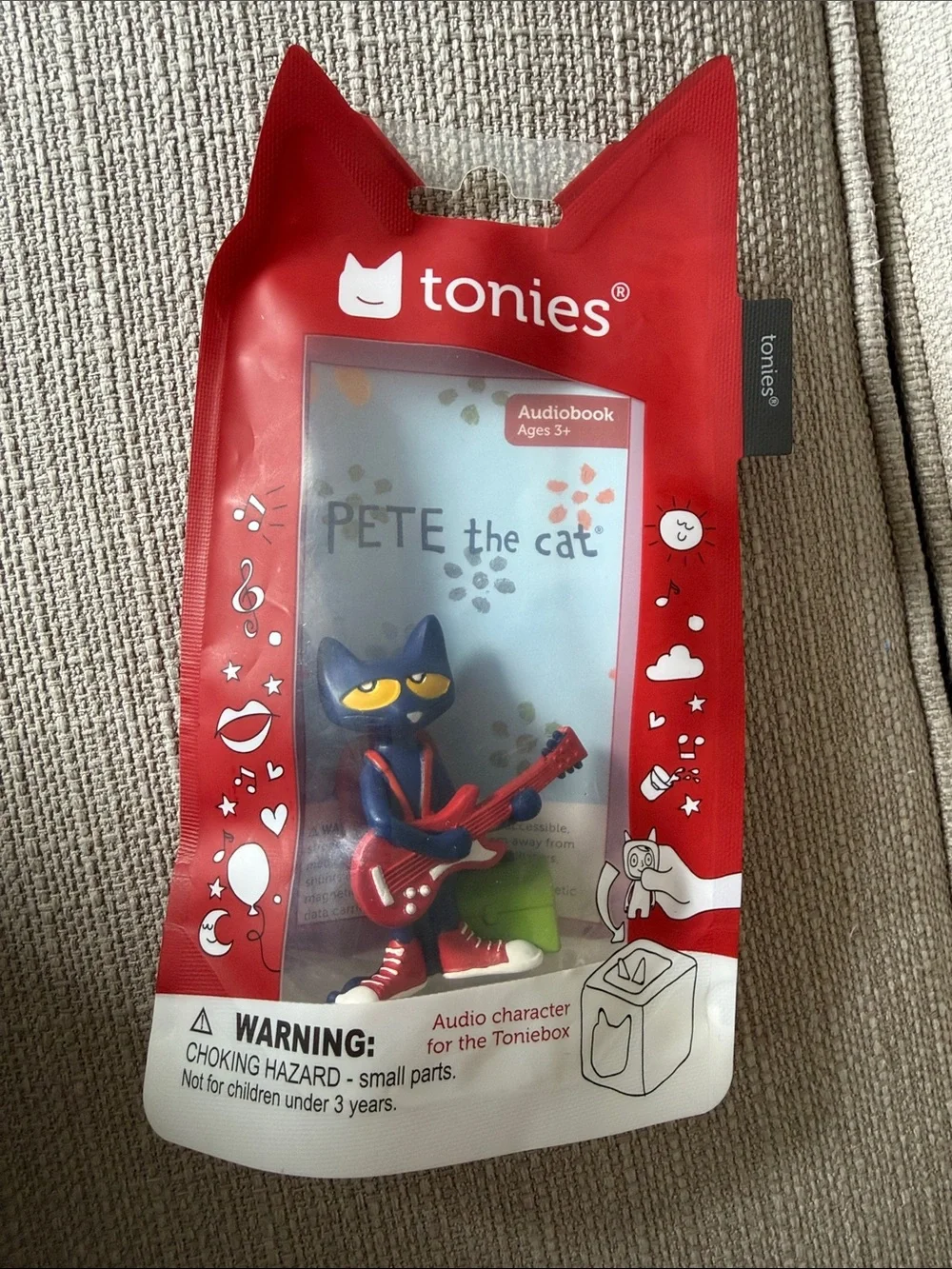 Tonies Pete the Cat rock on Audio tonie